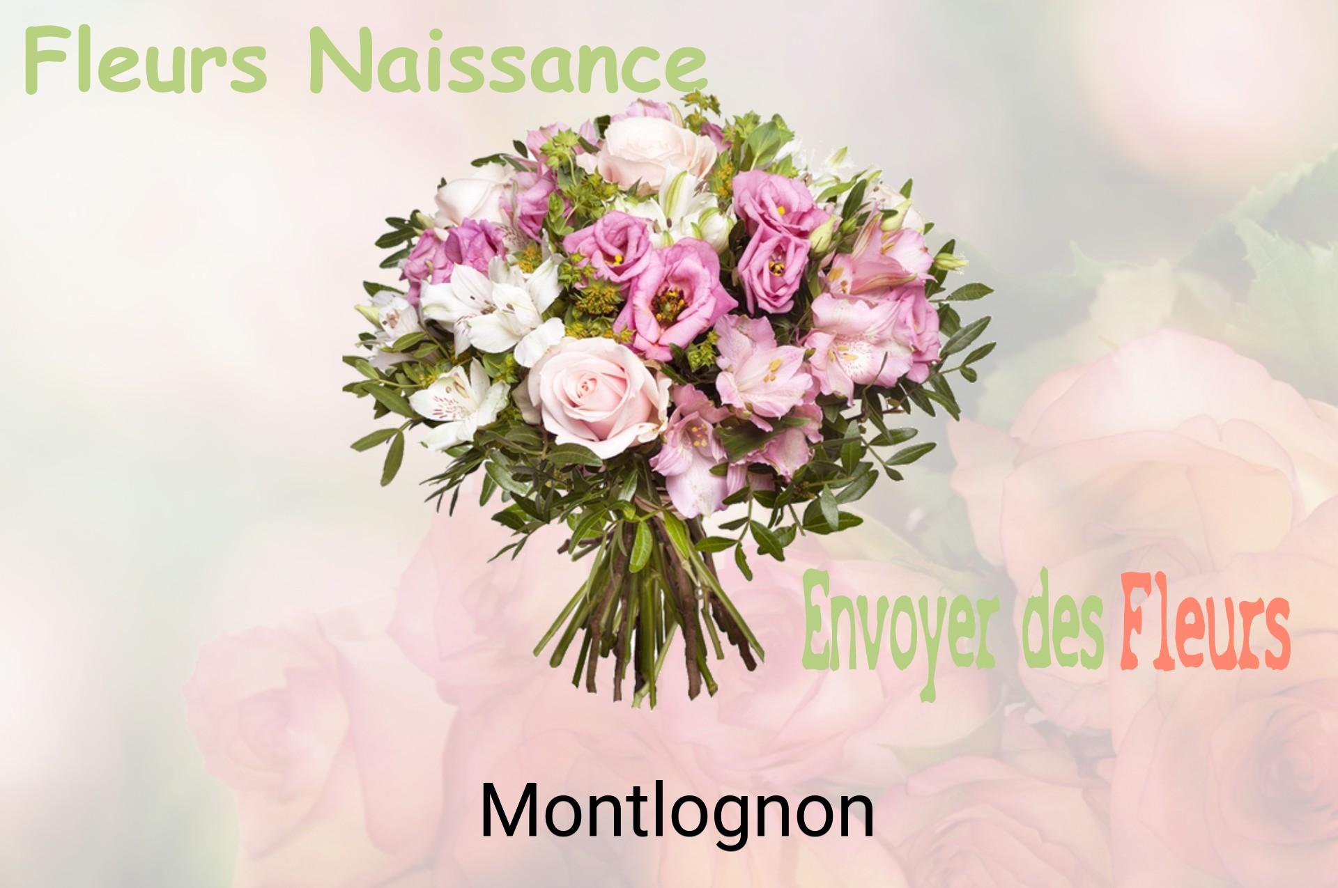 Bouquet de fleurs de naissance livré à Montlognon